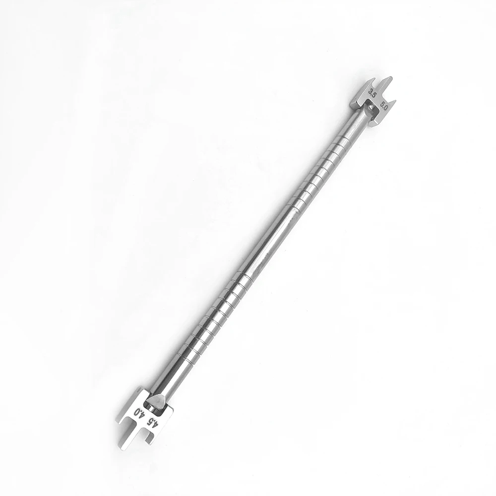 Dental Boone Bracket Gauge Orthodontic Instrument Bracket Positioner Fully Adjustable Gauge