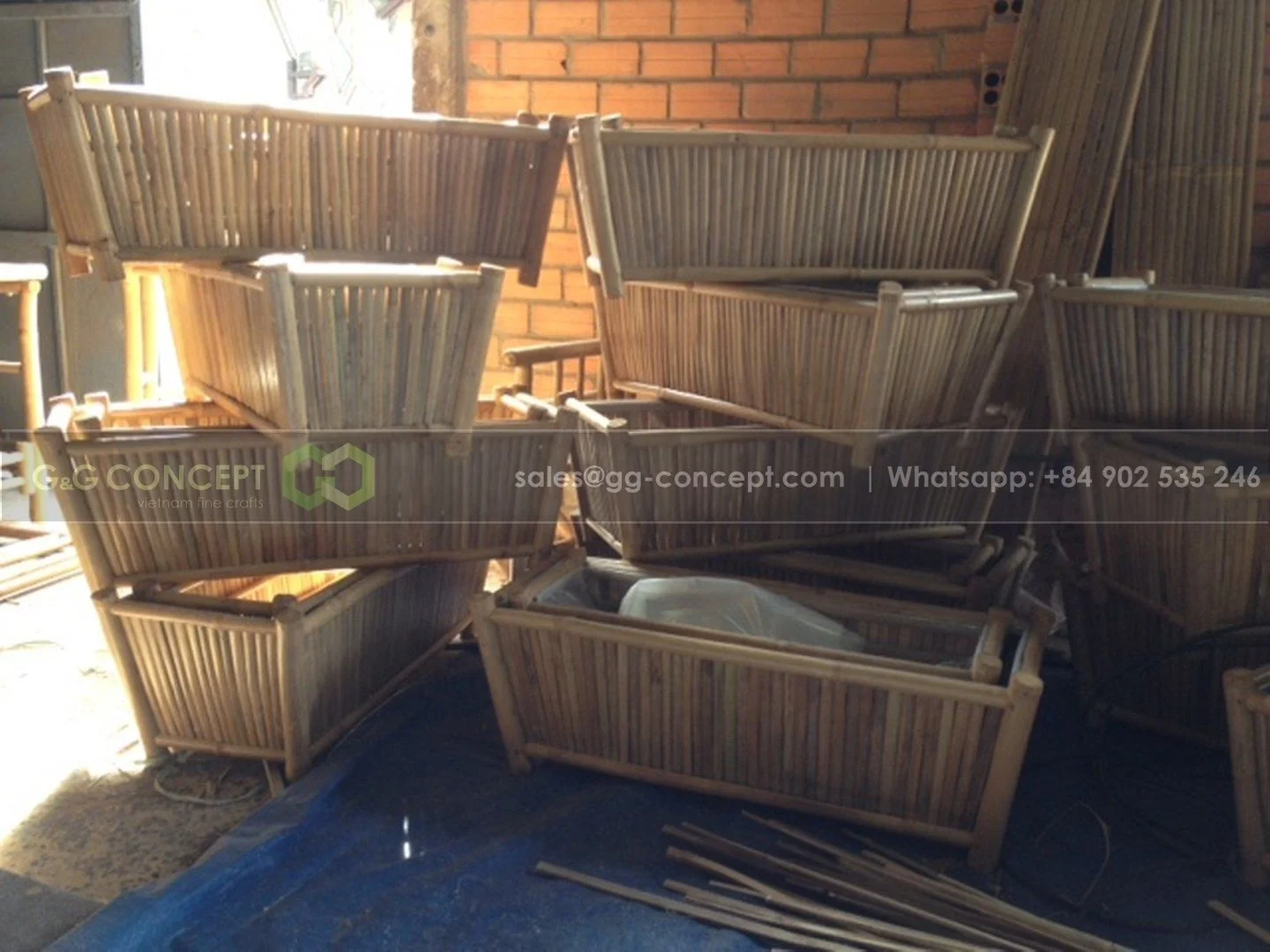 Bamboo Tiki Bar Outdoor With Roofs Offering Cool Shade, Supplier Bamboo Tiki Bar Modern Design In Bulk Cheap Price
