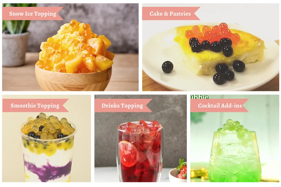 Bursting Boba Application