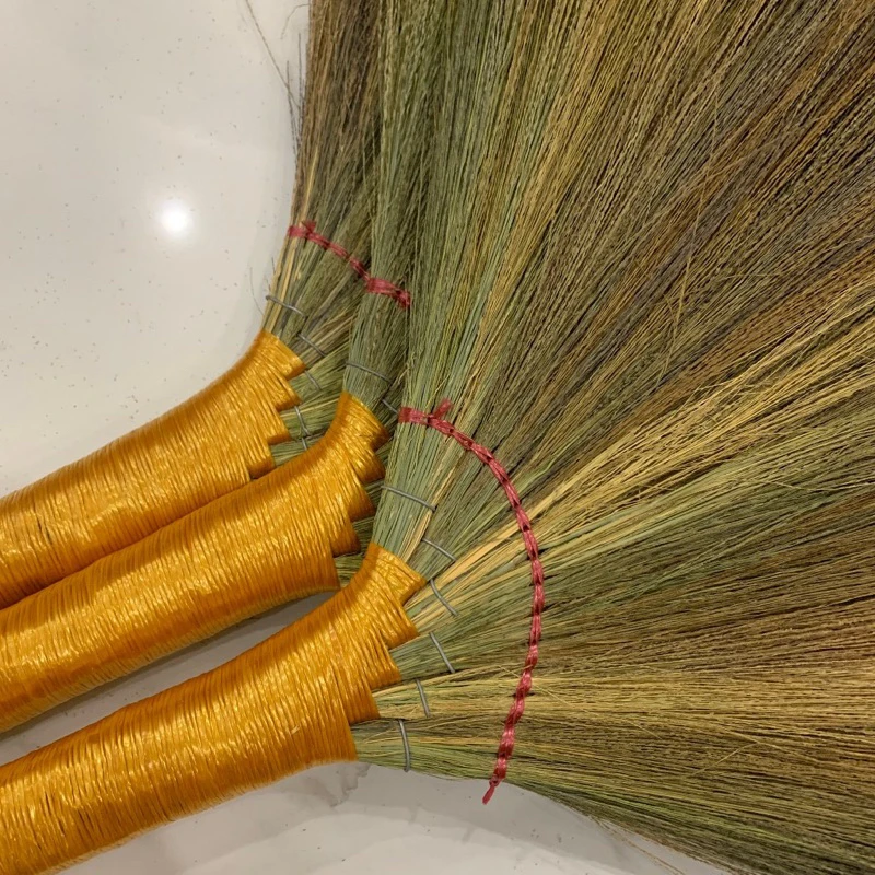 wholesale Grass broom from Vietnam, environmentally friendly natural grass material