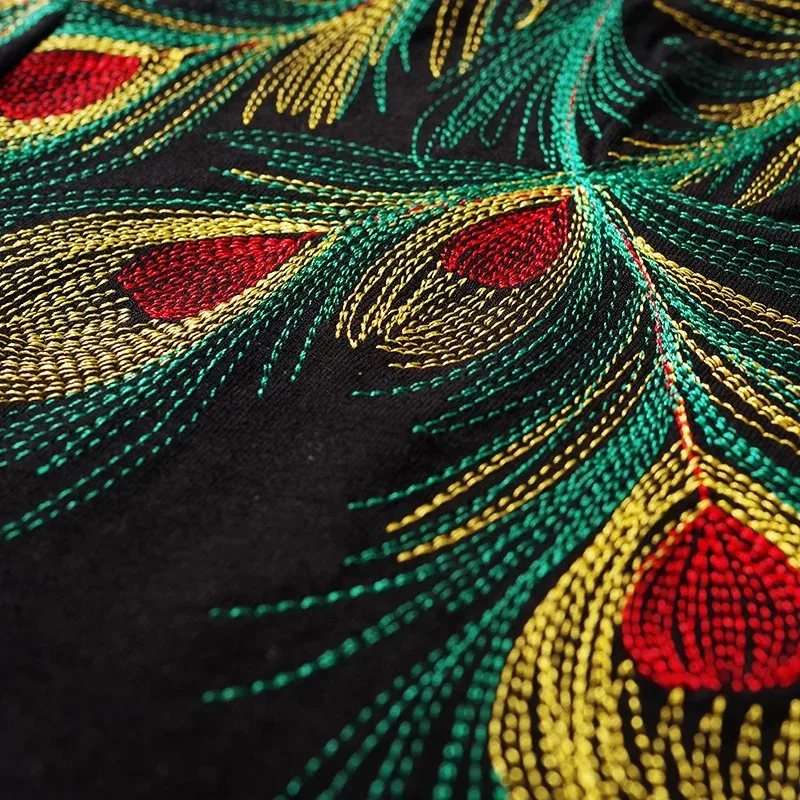 2020 New Arrival O-neck Hip Hop Brand Clothing Knitted T Shirt Tshirt Homme Embroidery Popular Logo Couples Short Sleeve Cotton