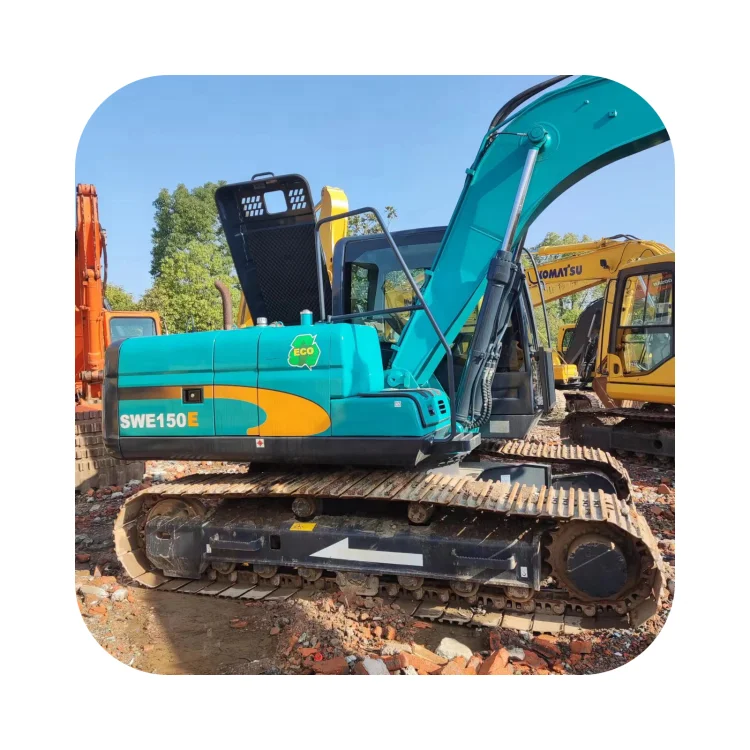 Used Sunward SW150 15ton hydraulic crawler backhoe excavator in China