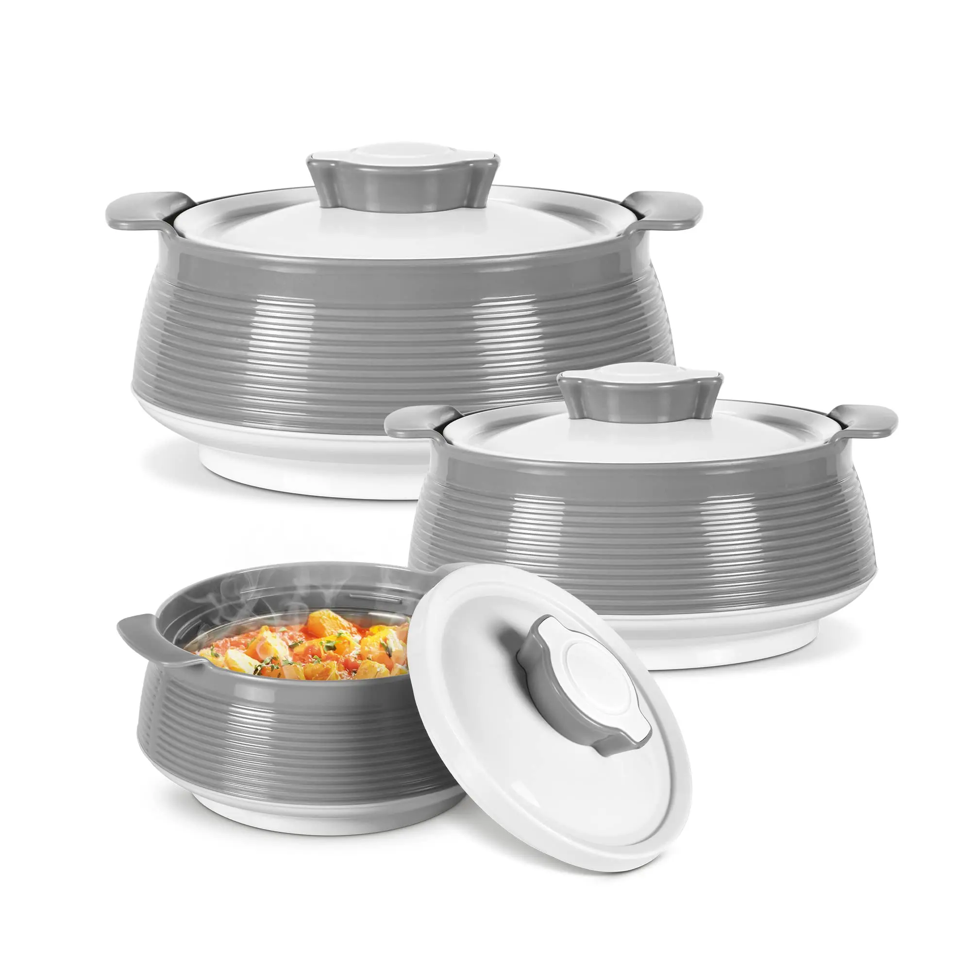 Best Food Warmer Casserole Designer Durable Quality Insulated Stainless Steel Casserole With Leak Proof Lid For Sale