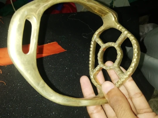 Top Quality golden Spanish stirrups horse riding steel