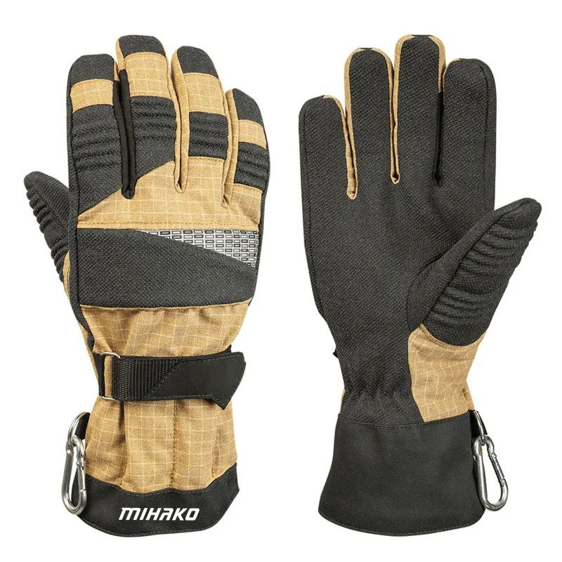 Перчатки Огнестойкие из коровьей спилковой кожи, сварочные, термостойкие, Длинные рабочие