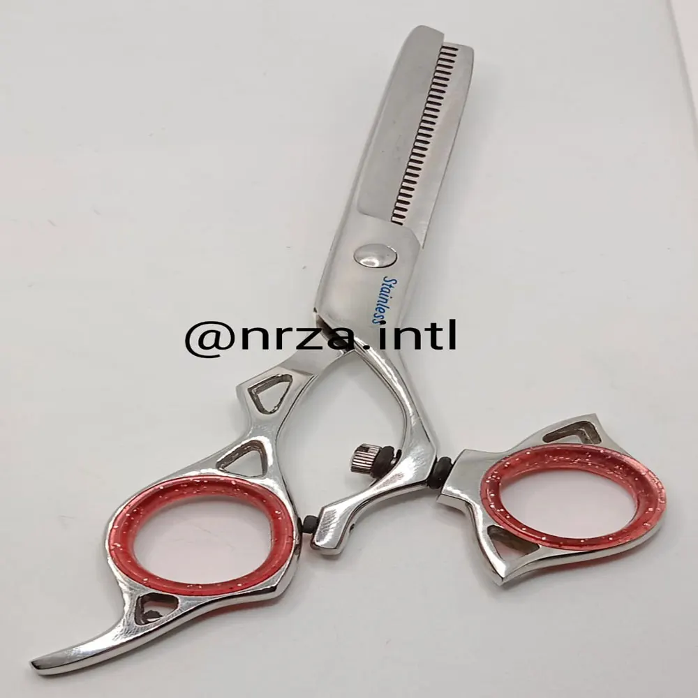barber scissor saloon beauty kit scissor set with razors black beauty saloon kit personnel kit hair cutting home use