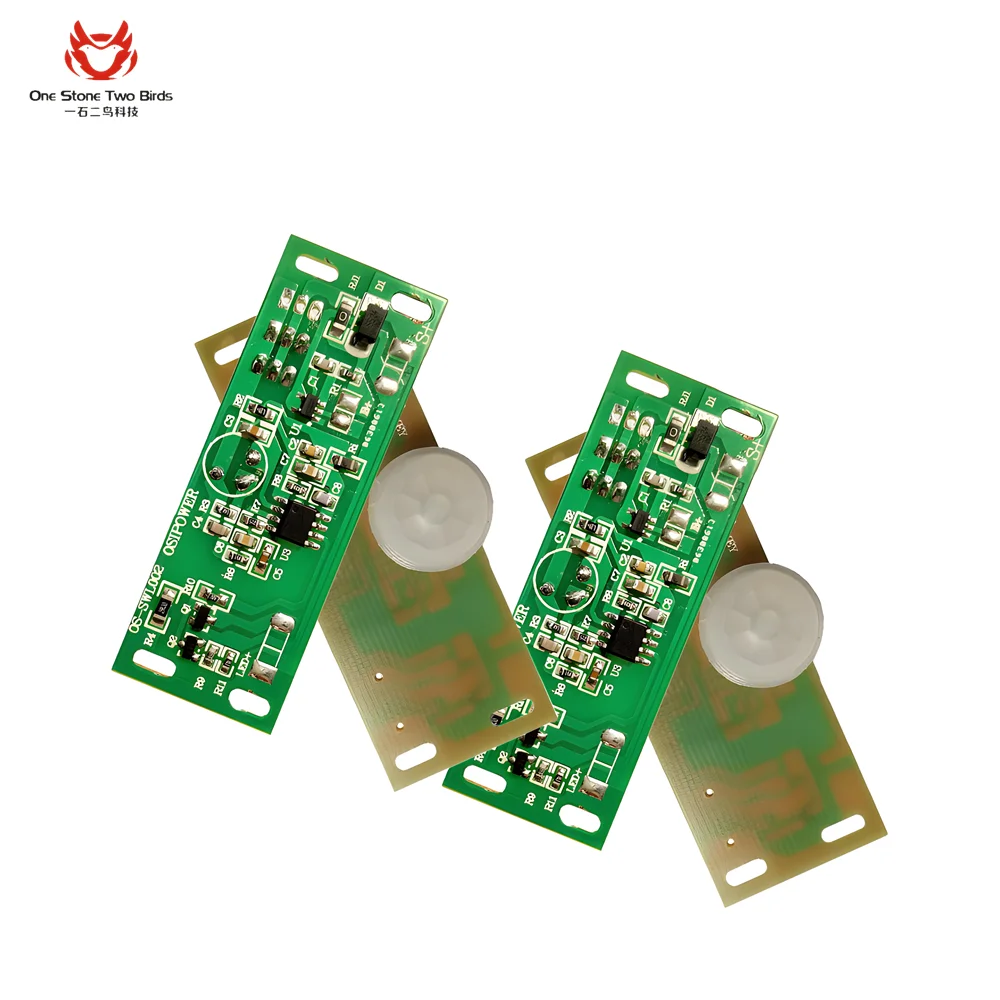 PCB Assembly Wardrobe LED  Lighting Aluminum Circuit Board PCBA for Night Light Human Sensor Control Board