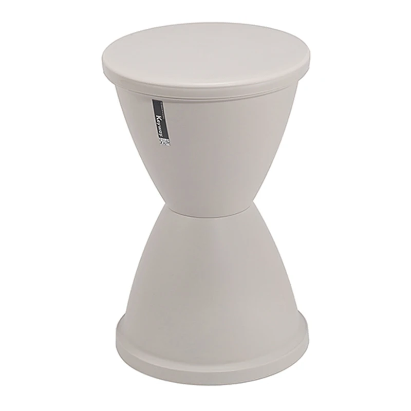 Special Design Anti-slip Double Stool - Brown