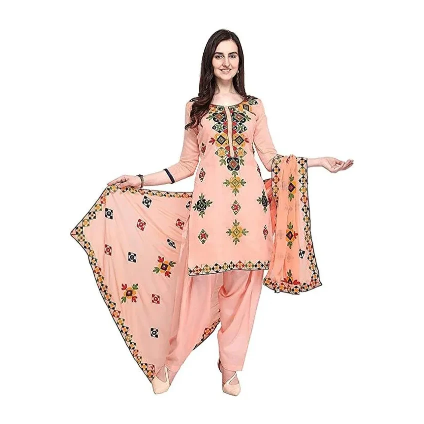 Pakistani Salwar Kameez Dress Traditional Indian 10 Wedding Women Silk Winter India & Pakistan 3 Piece Suit Excellent for Adults