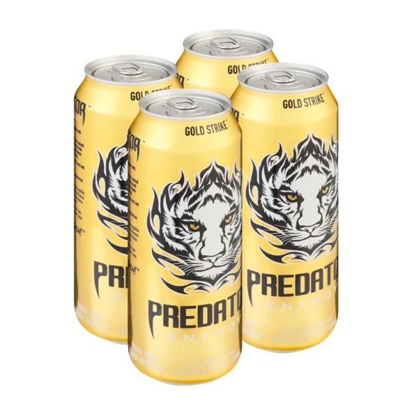 Premium Quality Wholesale Gold Strike Predator Energy 300ml (Pack of 4)