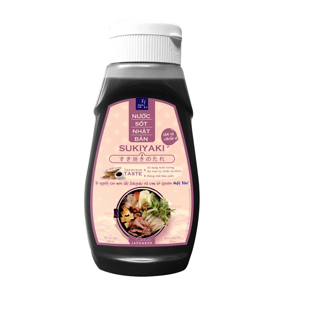 Vietnam Manufactured High Quality Japanese Seasoning Sauce 1kg Sukiyaki Sauce (Japanese Beef Hotpot Sauce)