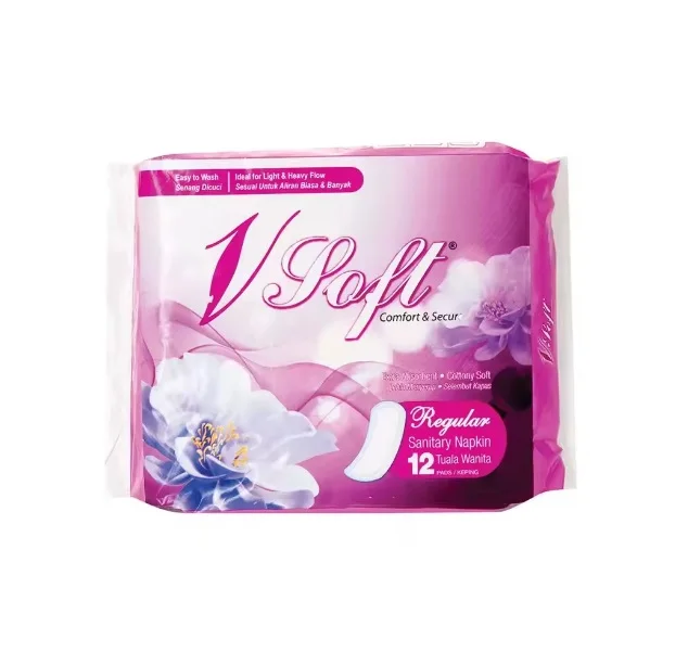 2024 Customized Private Lable Sanitary Napkin Soft & Comfortable Round Ends Ideal for Light and Heavy Flow OEM ODM