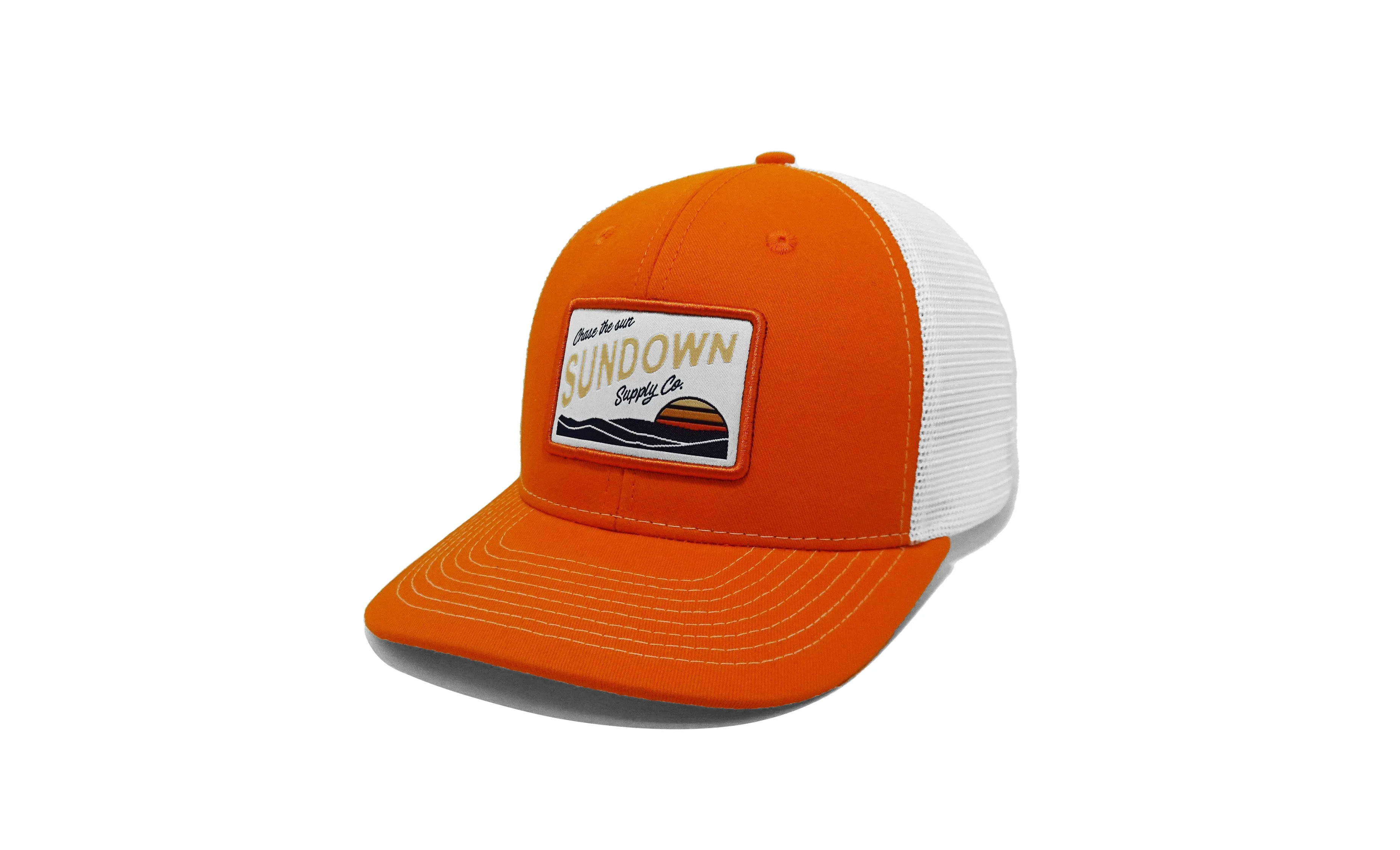 Woven Patches Custom Landscape Logo Trucker Hats Richardson 112 High Quality Multiple Color Mesh Snapback Cap Verified Supplier