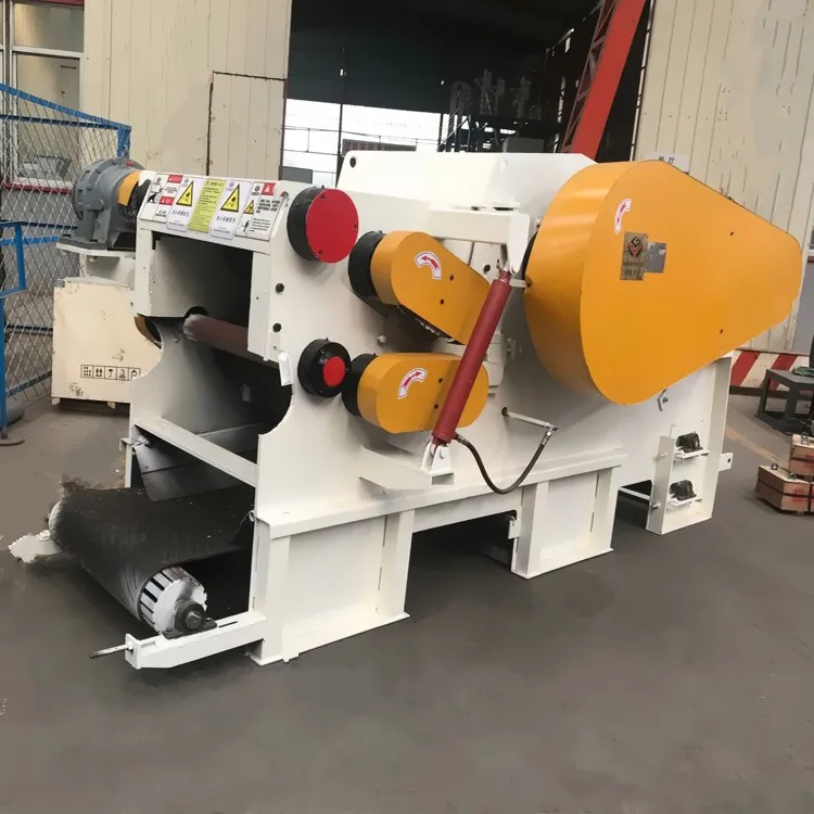 Biomass Chipping Shredder Biomass Tree Bark Wood Biomass Chipper Machine