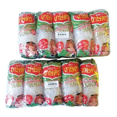 Dried vermicelli Brand ka sed Specially selected vermicelli 400 grams/pack The best products of Thailand
