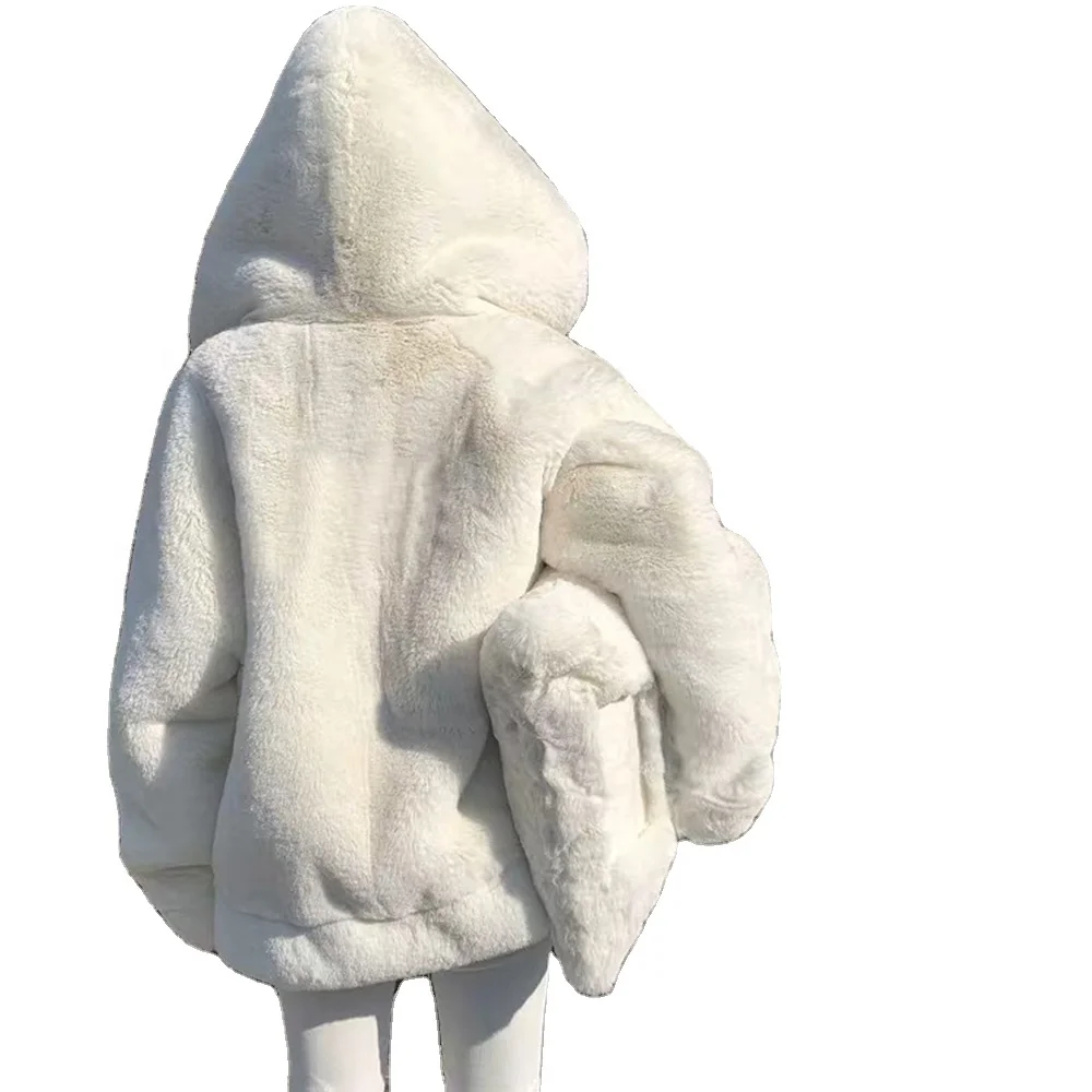 Women Winter long Cotton Padded Coat Parka Down Jacket Fur Collar Hooded Outwear wholesale 2023