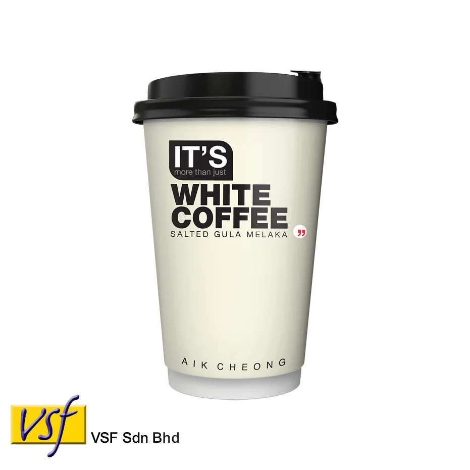 Aik Cheong Coffee белый кофе соленая чашка Gula Melaka To-Go 41 г x 12 чашек сертифицированная Халяль сделано в Малайзии
