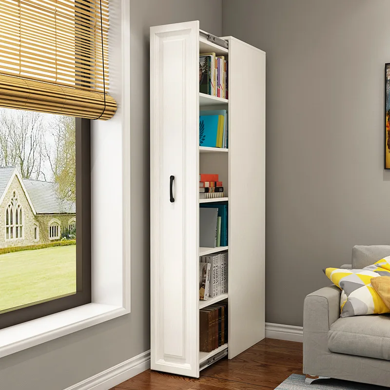 Honsoar Wooden Bookshelf Customized Fancy Design Storage Modern Bookshelf Furniture 2022