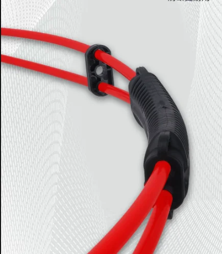 High quality  fitness training elastic rod detachable vibrating elastic bar gym two-rod flexi bar