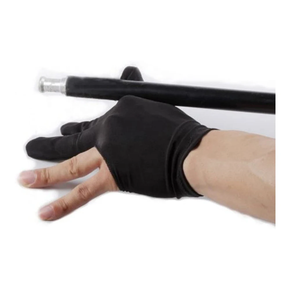 OEM Wholesale Best 3-Finger Snooker & Billiard Gloves Cut Cue for Pooling Table Players