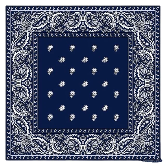 Оптовая продажа в наличии сказочный дизайн голубой головной убор разных цветов шарф хлопковая квадратная удивительная модная бандана одежда