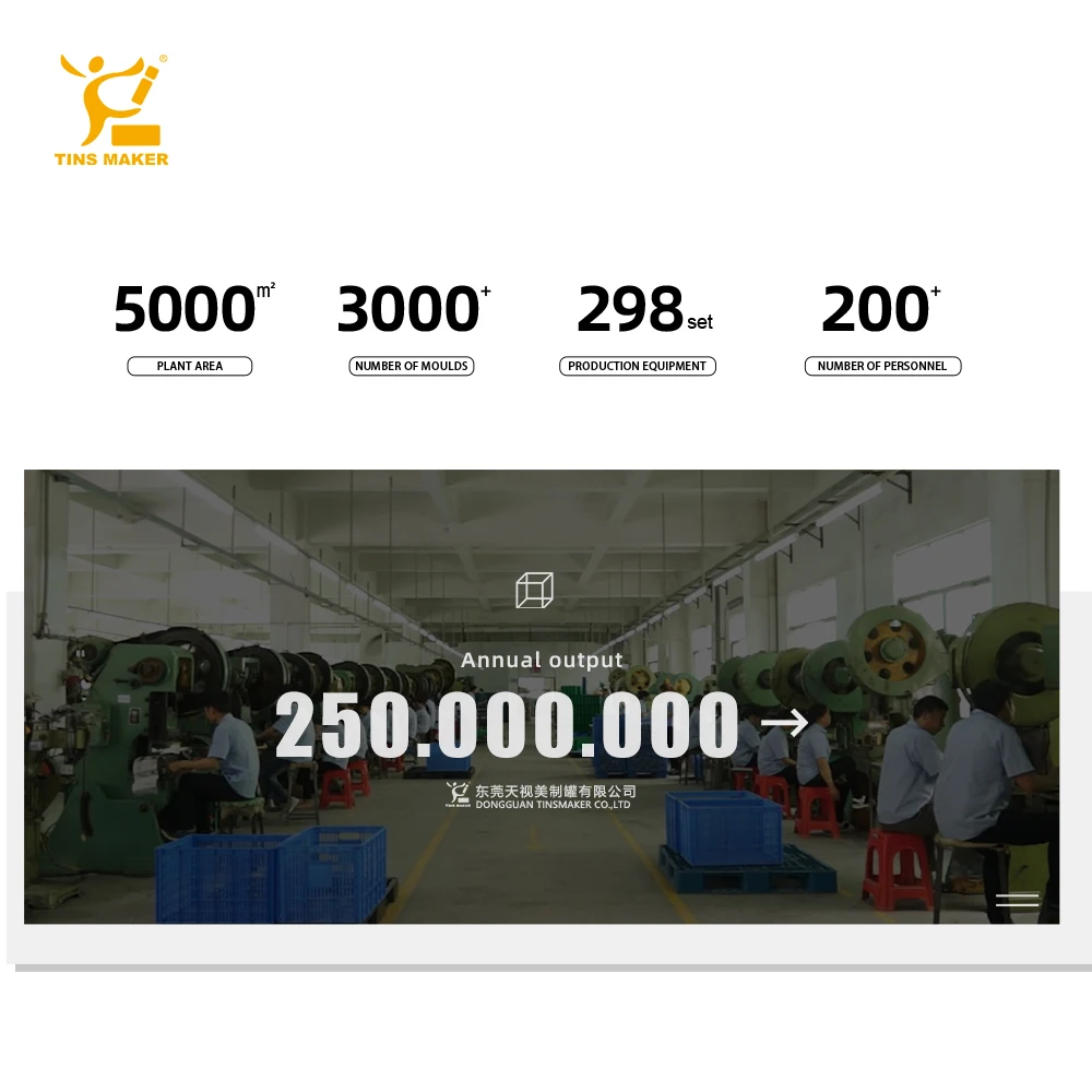 Recyclable 6Oz Tin Can Unique Square Metal Candle Jar Automatic Gold 250Ml Boxes Extinguisher Candies Travel Customizable Metal