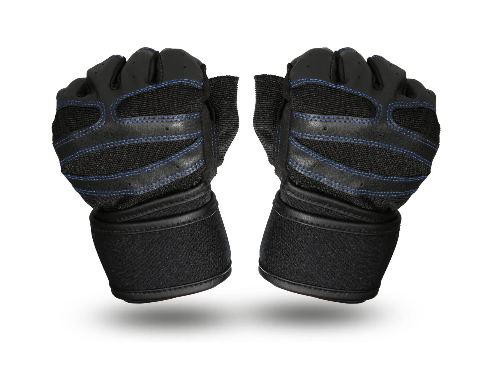 High Quality Custom Logo Weight Lifting  Gym Gloves For men Fingerless Weight Lifting Gloves Fitness Training Gloves