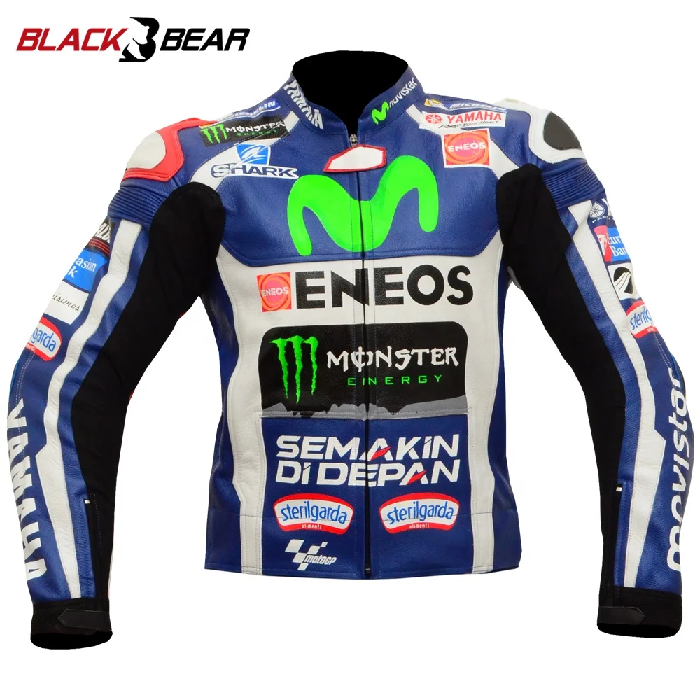 Motorcycle Riding Jacket for Men Racing with Protectors and Windproof Lining Textile Jacket MBJ-0003
