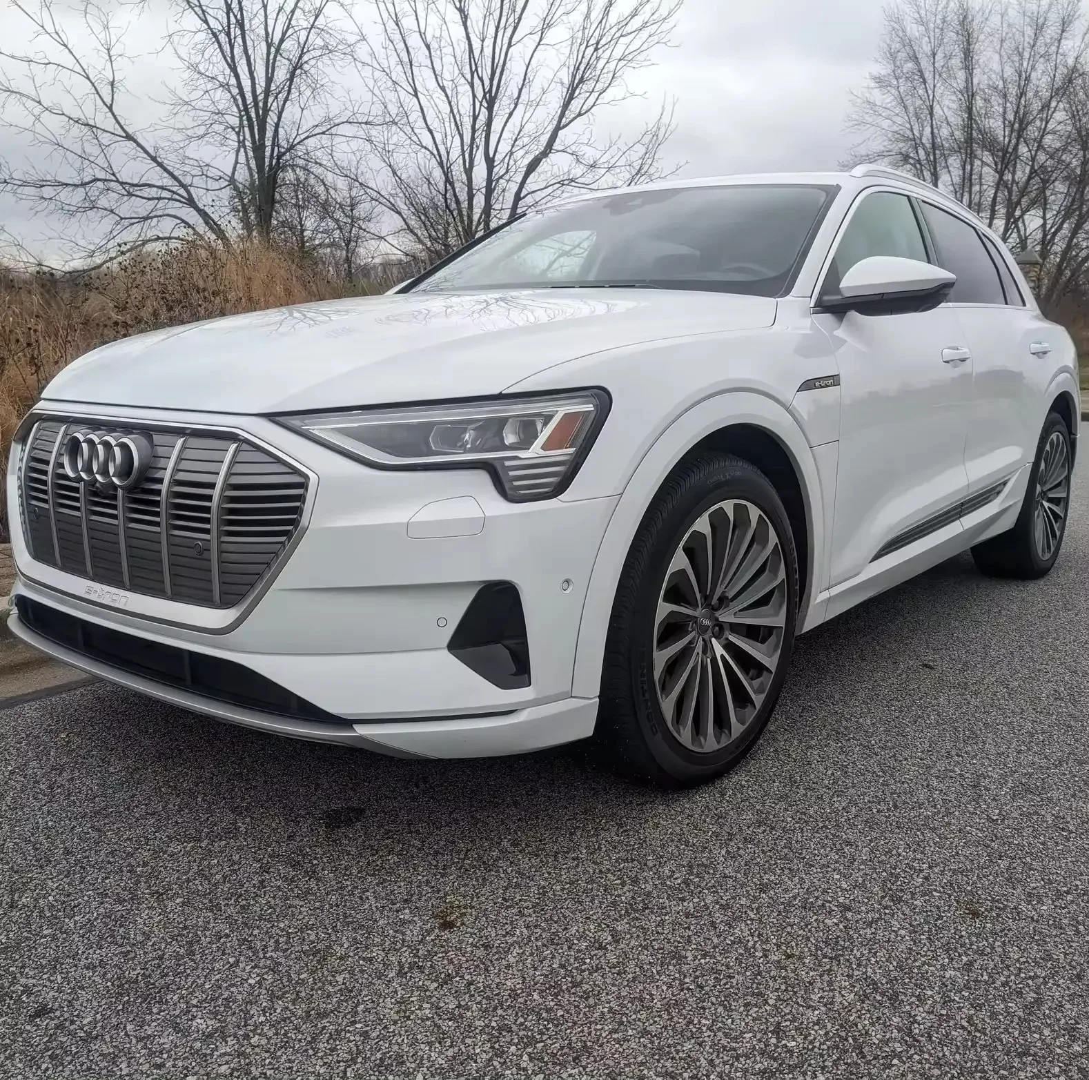 2019 немецкий Подержанный Au-di e-tron Quattro двойной электродвигатель AWD для продажи