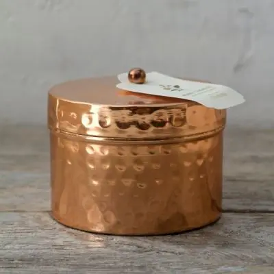 Golden cutting storage box for seeds dry fruit and spice metal boxes handicraft item for decor table and kitchen handmade gift i