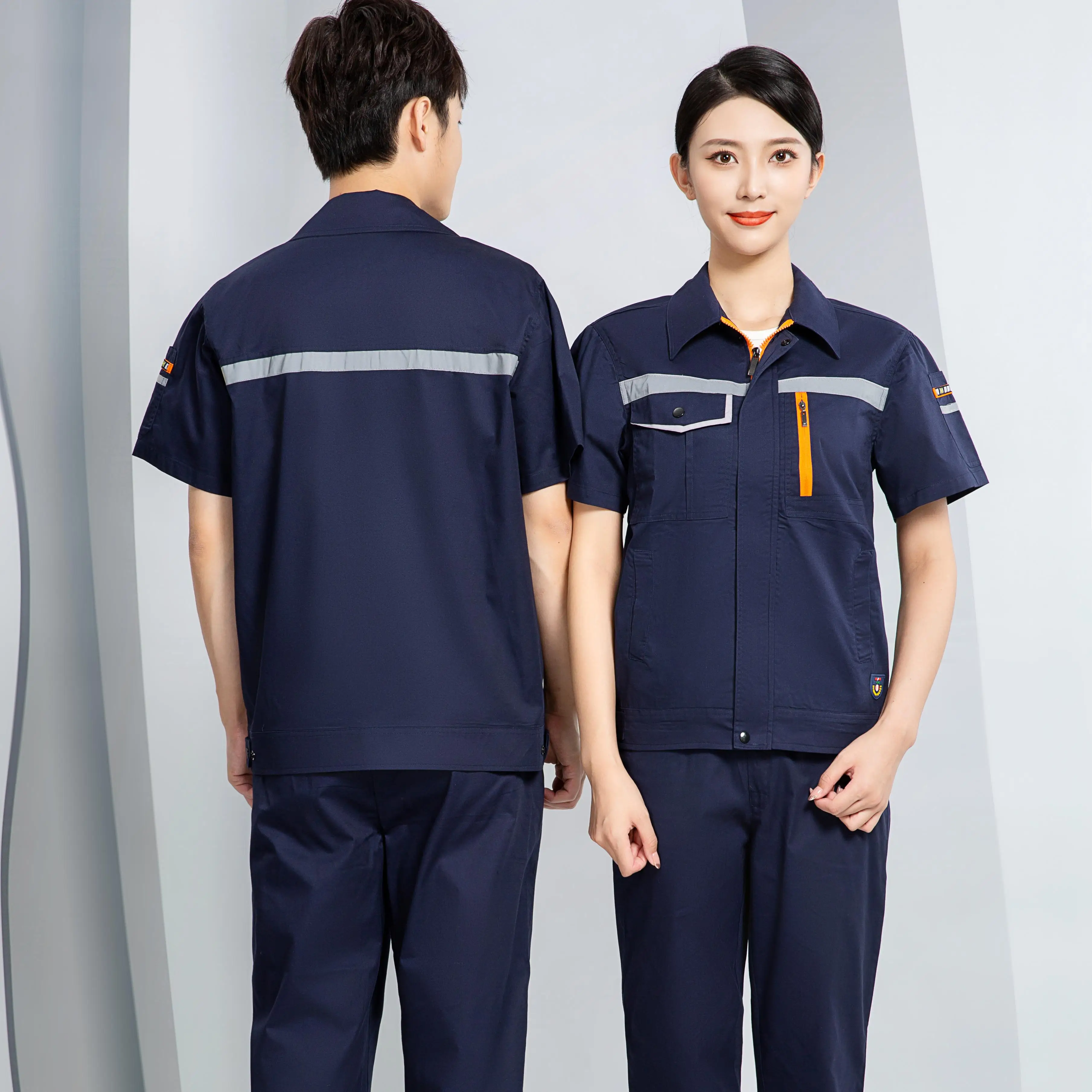 car wash clothing summer Waterproof Hi Vis Reflective Safety Clothing Road Traffic Safety Warning Reflector Jacket