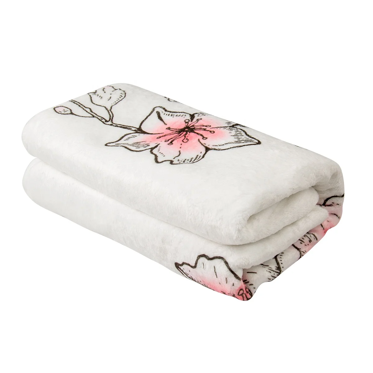 Hot Sale  Digital Print Blanket Super Soft Flannel Blanket