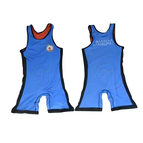 sublimated professional custom high quality cheap wrestling singlets