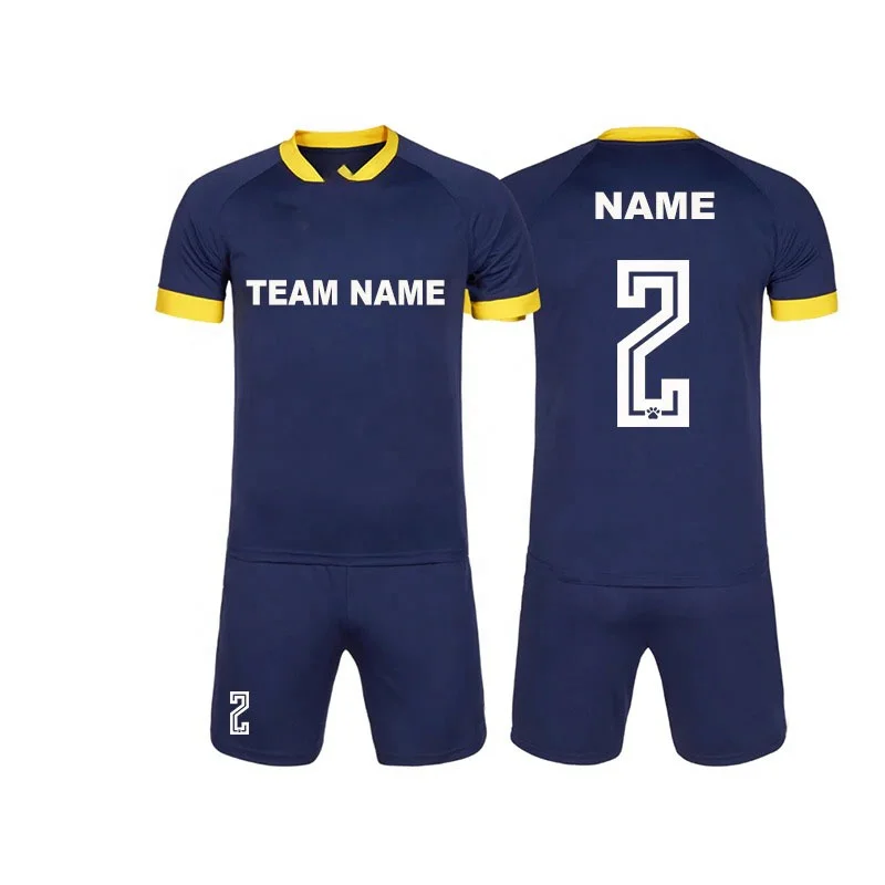 2022 New Season Club Men Soccer Jersey Uniform Top Quality Football Training Sublimation SU-0229