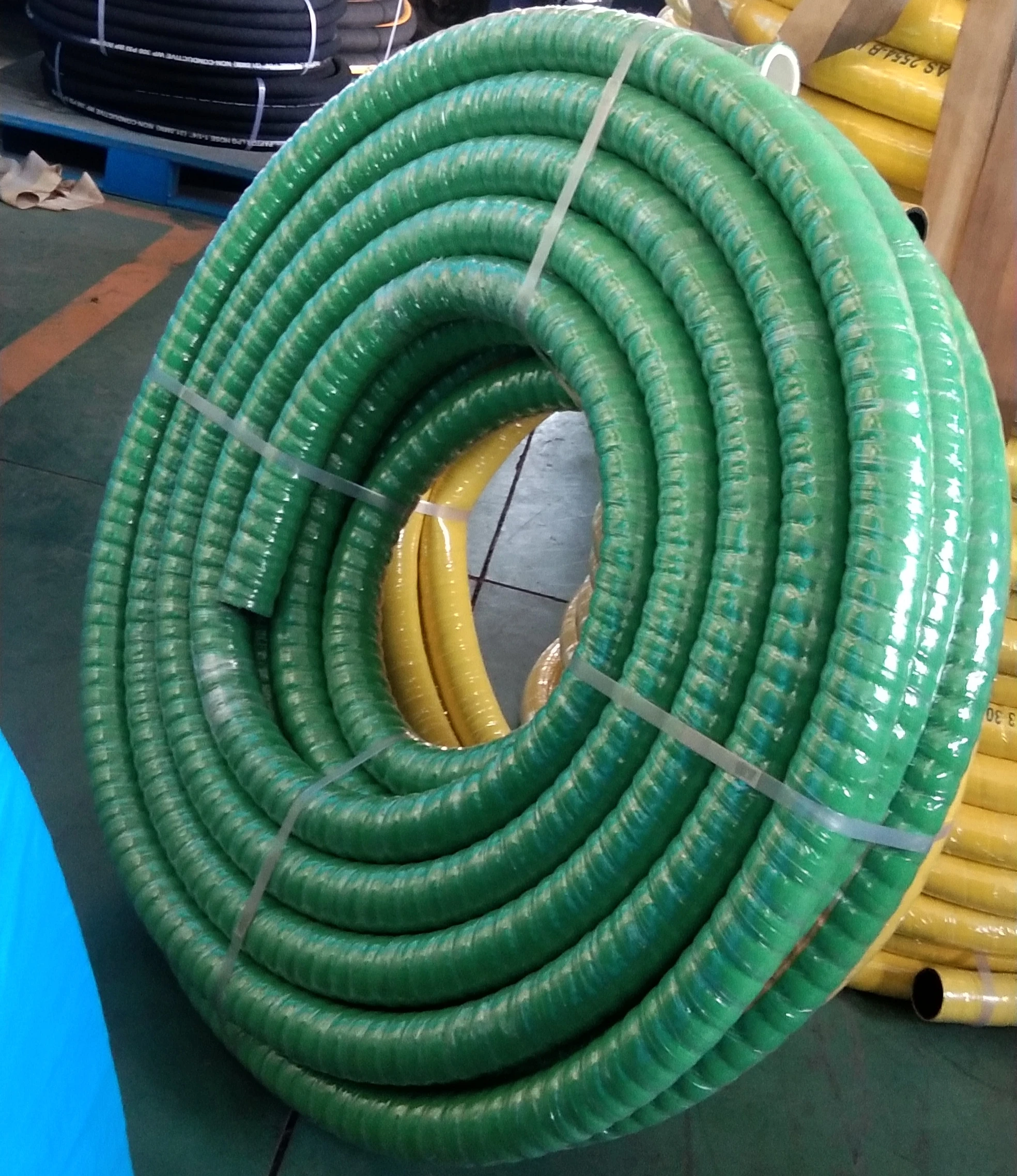 1 2inch UHMWPE Green Chemical Rubber Hose 100ft