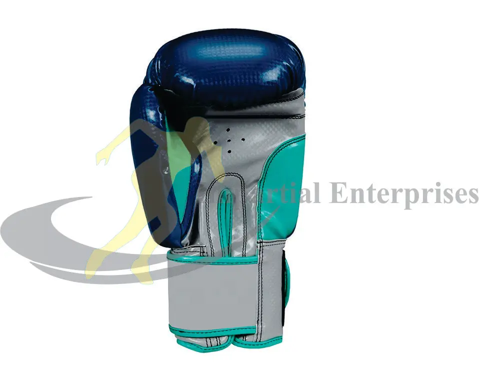 Боксерские перчатки из натуральной кожи или ПУ с принтом логотипа