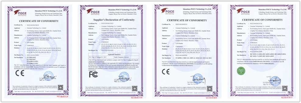 HD wifi remote full color led display control card C36C C16CD16 led commercial advertising led display screen