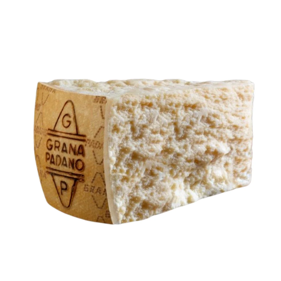 Grana Padano 10 months 150 gr fixed weight Italian Hard Cheese Brand Collezione