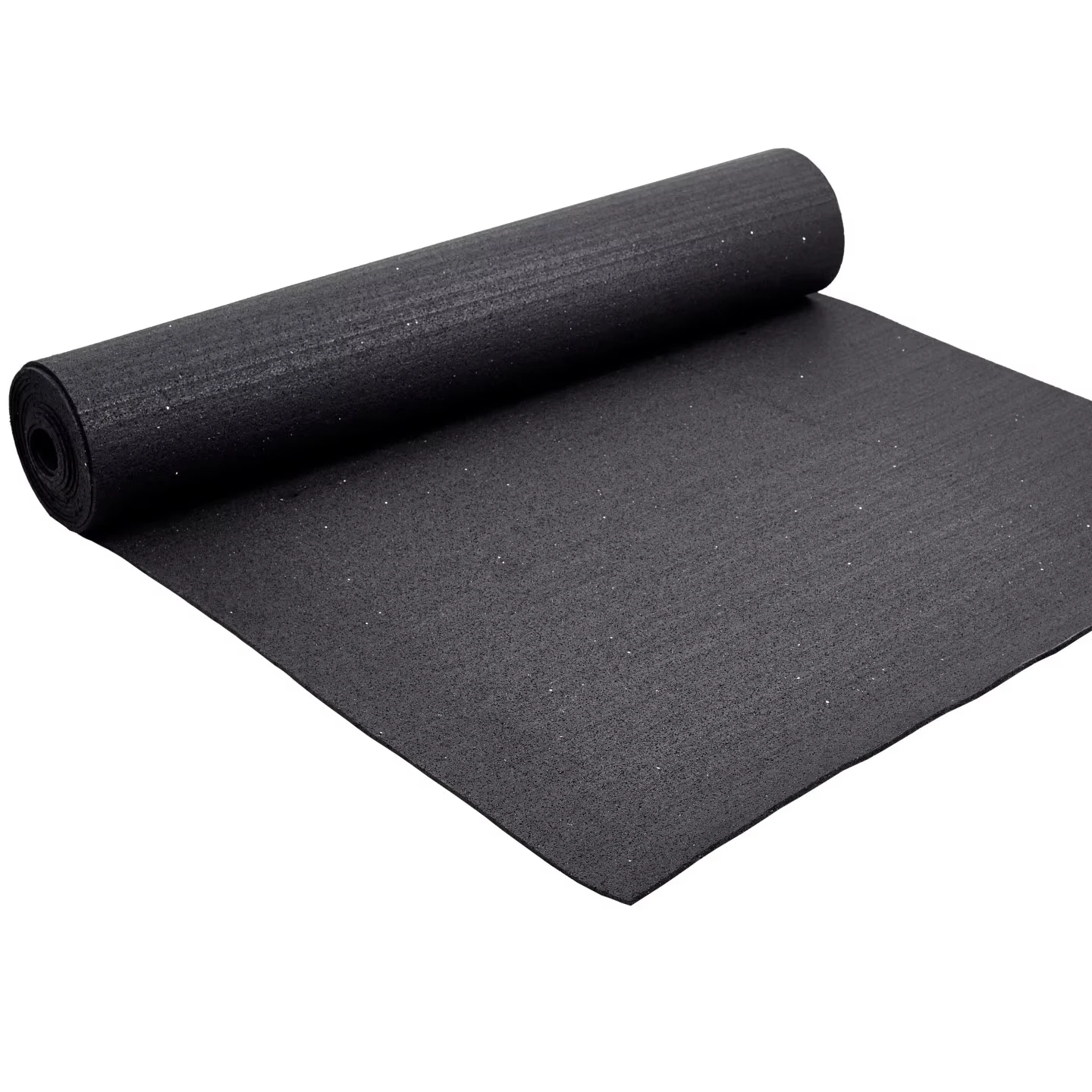 Sanhong Custom Non Slip Rubber Mat Cushion Shock Absorption Gym Rubber Carpet Roll Pads Strength Area Sound Insulation