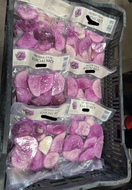 Wholesale Wonderland and Retail Ready Frozen Purple Yams Half Cut and Chunk for importer anf for buyer