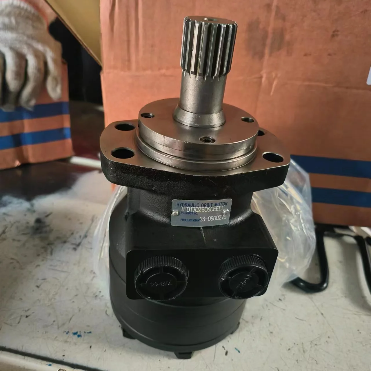 OMR50 OMR80 OMR100 OMR125 OMR160 OMR200 OMR250 OMR315 OMR375 OMR Series High Torque Hydraulic Motor OMR-375 151-6294 151-0246