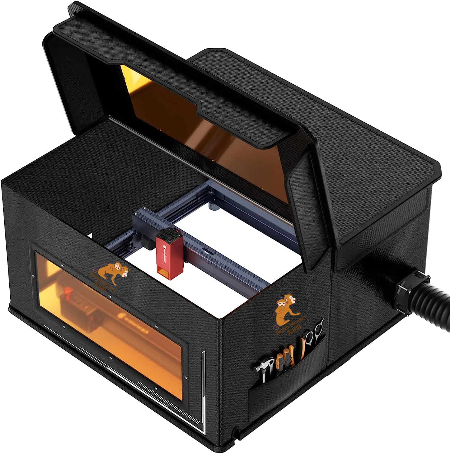 Factory direct sales  Laser Engraver, Flame Retardant and Smoke-Proof for D1/D1 Pro and Other  Laser Engraving Machine Cover