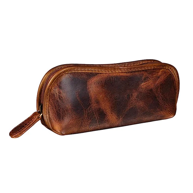 UP Leather Glasses Case Adjustable Customizable and Ideal for Optical and Reading Eyewear Personalize with Your Logo