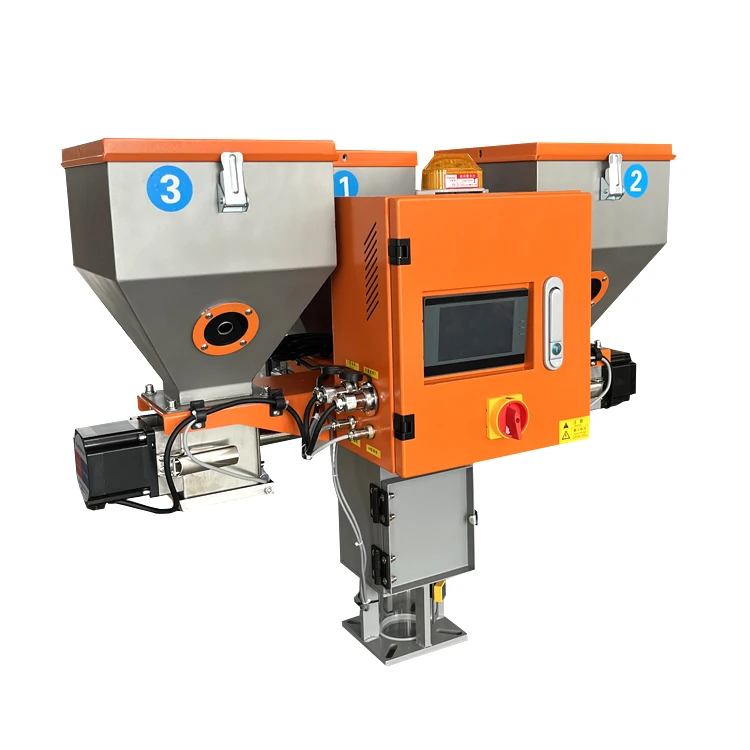 plastic granules color mixer machine doser machine volumetric use of auto parts injection molding production