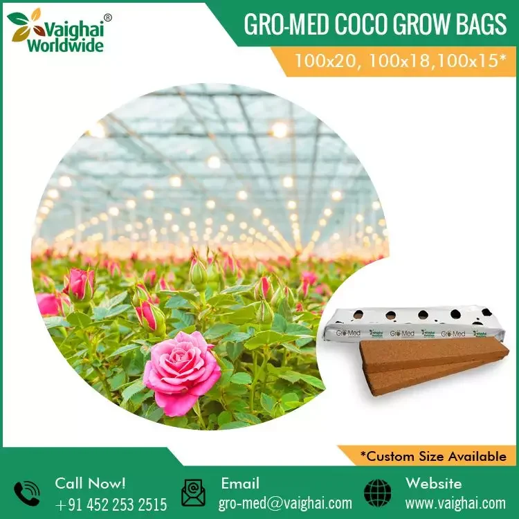 Widely Sell Coir Coco Peat Grow Bags for Wholesale Purchase coco peat block for plant good price from Manufacture