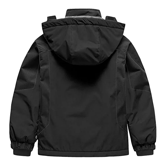 Manufactory Kids Outdoor Jacket Custom Hooded Snow Jacket Warm Cheap Boys Winter Jacket