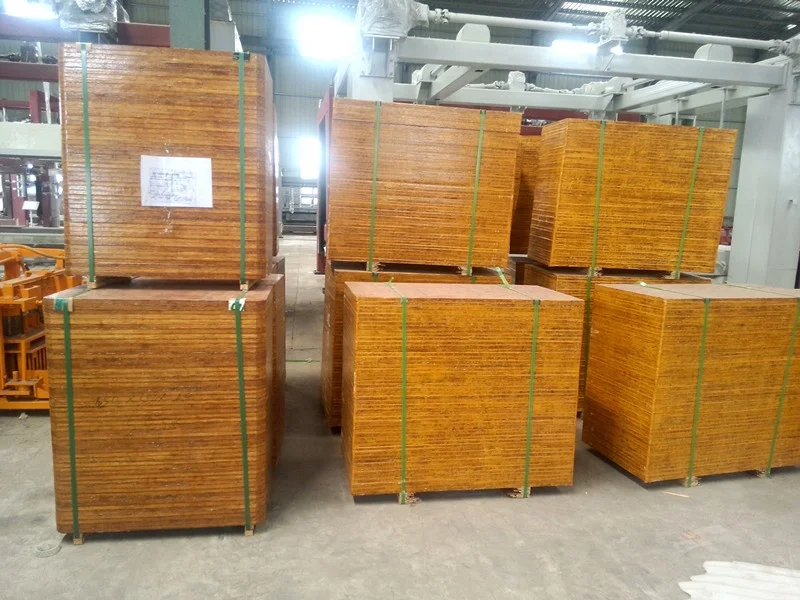 bamboo pallet for concrete block machine block pallet
