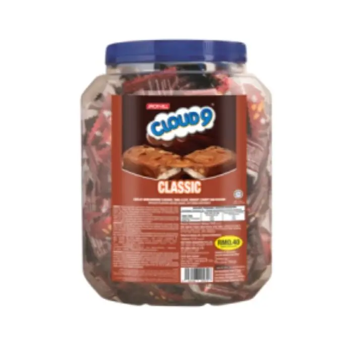 Premium Quality Hot Sales Plastic Pack Plastic Can Packaging Rich Filling Milk Chocolate Caramel Sweet Milky Tasty Choco Bar