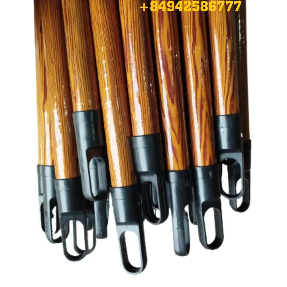 Manufacturer Brooms From Viet Nam With Handles Broom Stick Customized Uses of Wooden