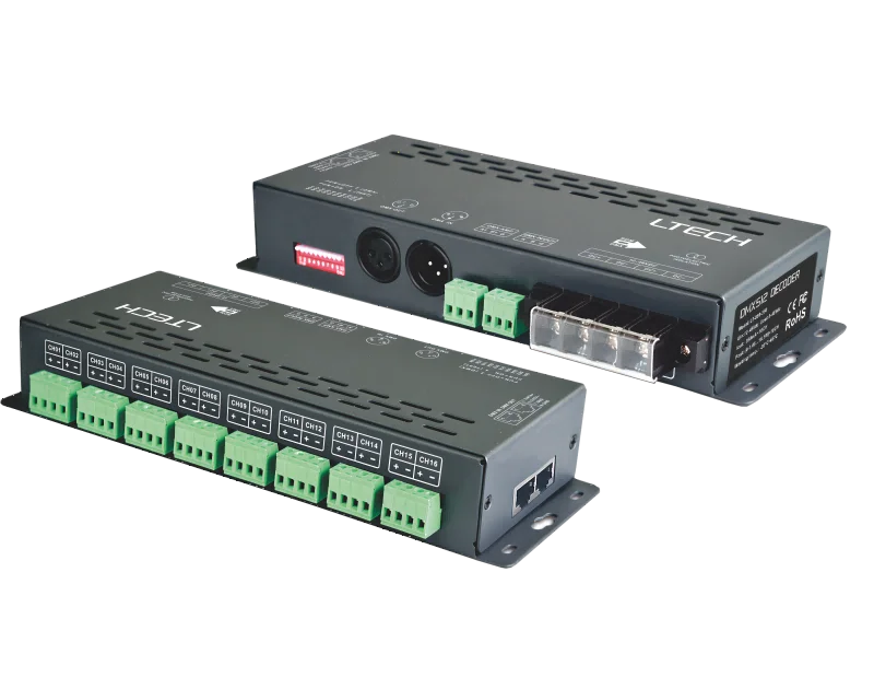 Ltech DMX512 декодер LT-880-350 со стандартным протоколом управления удаленным устройством RDM поддерживает DMX512signal DMX CC